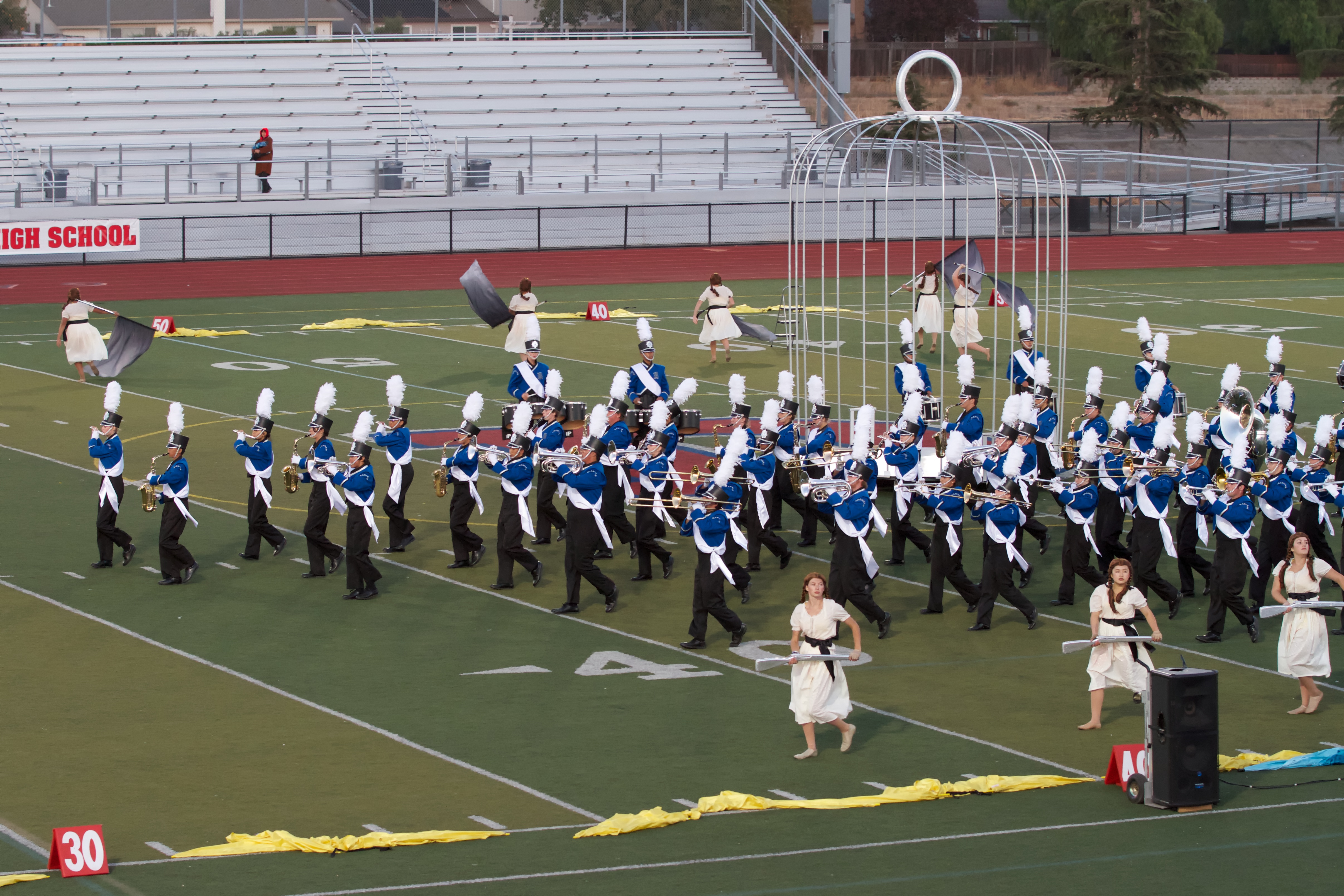 the royal alliance is branham high school s marching band and color ...